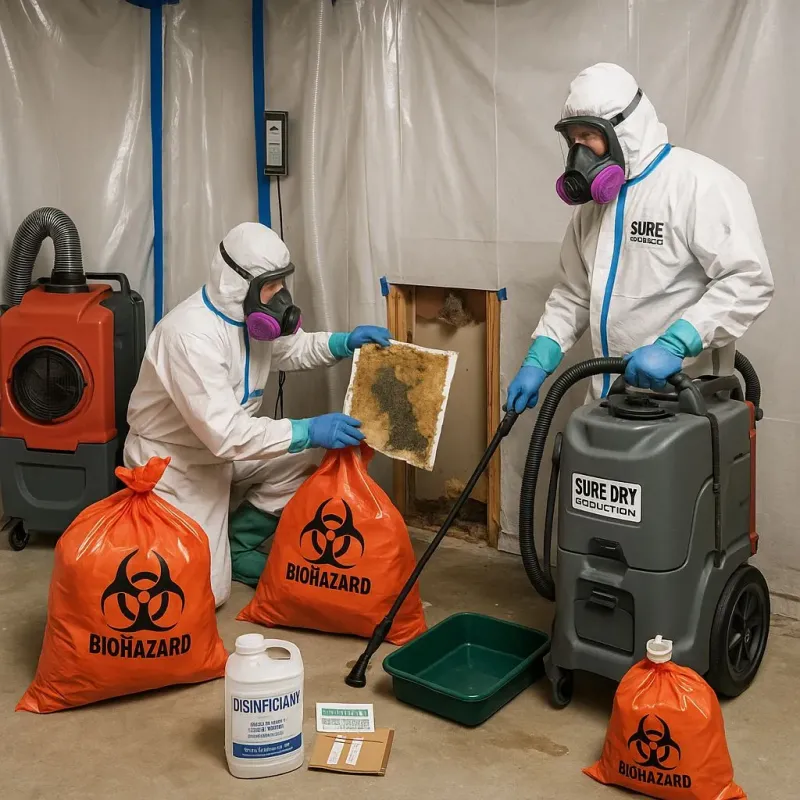 Contaminated Water Handling Protocols process in Horton, KS
