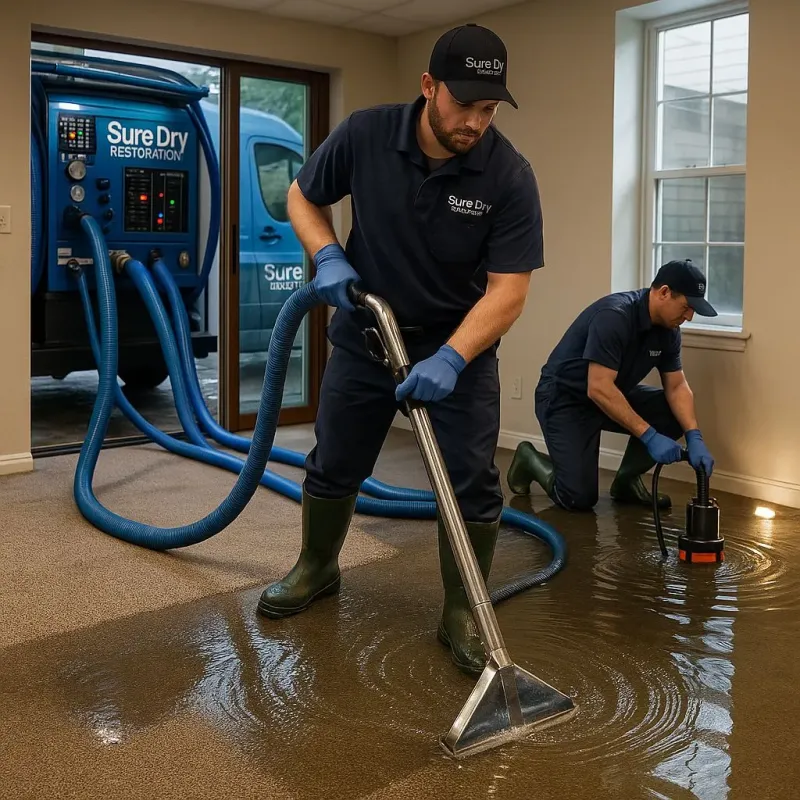 Water Extraction and Removal process in Horton, KS